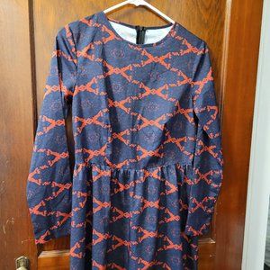 Red and Black Dress Size Small